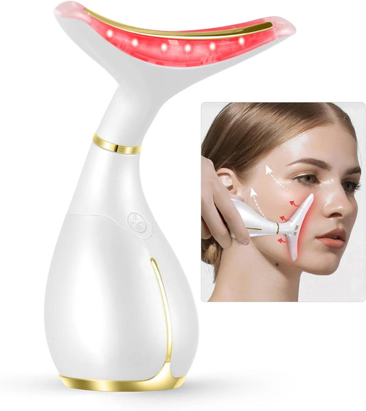 Ms.w Red Light Face and Neck Massager